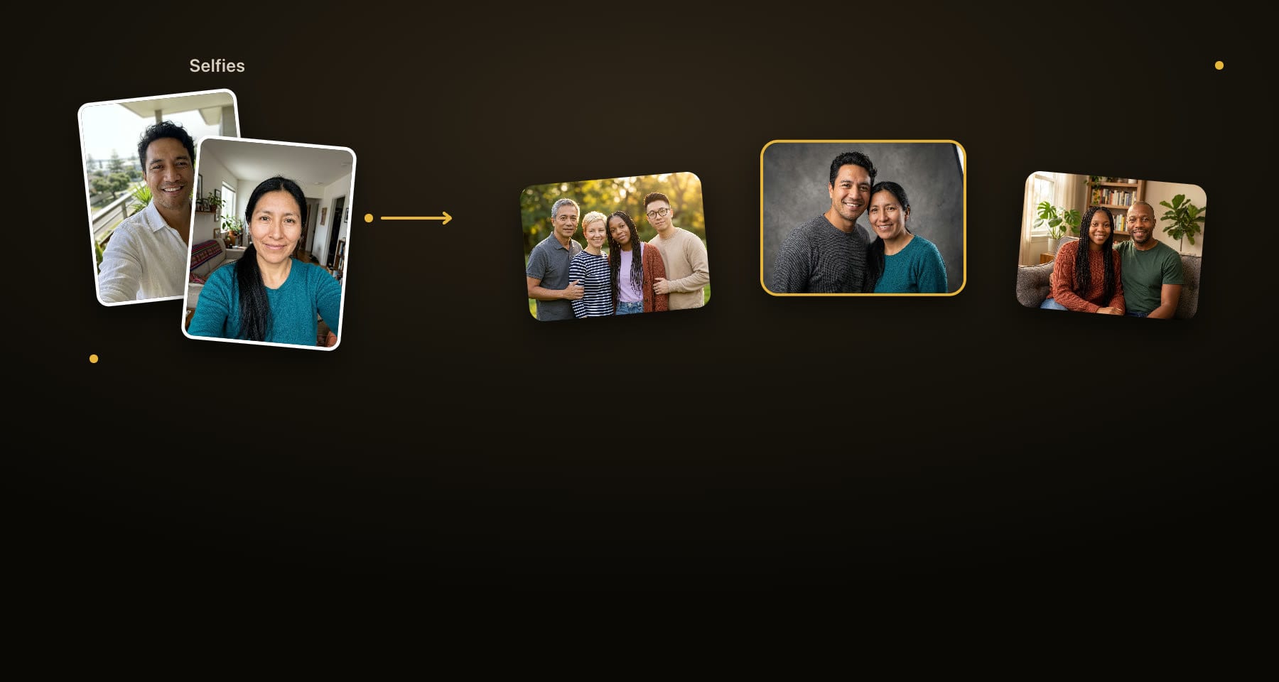 Family Portrait from Selfies cover image