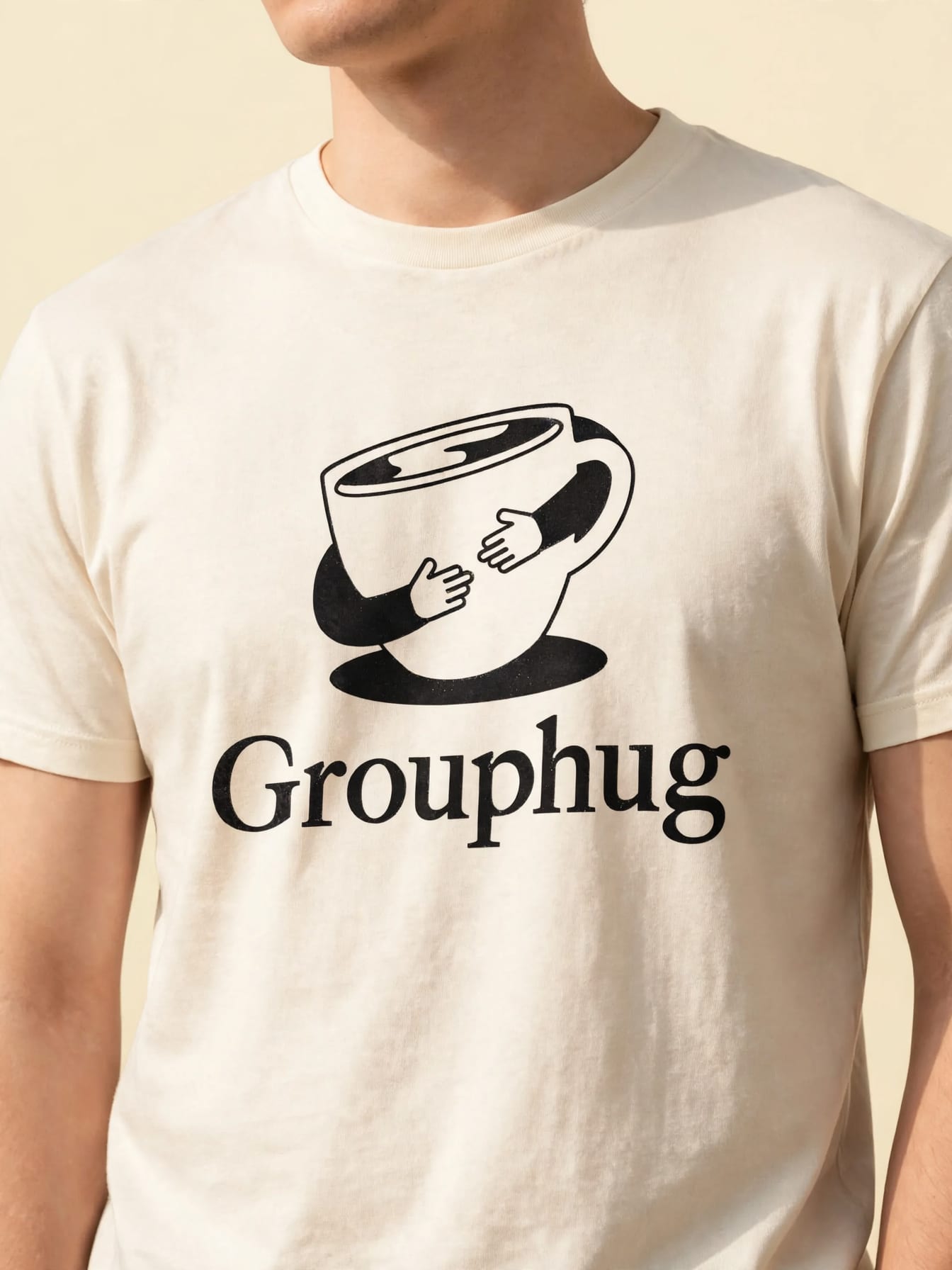 Graphic T-Shirt Worn on Model example 2