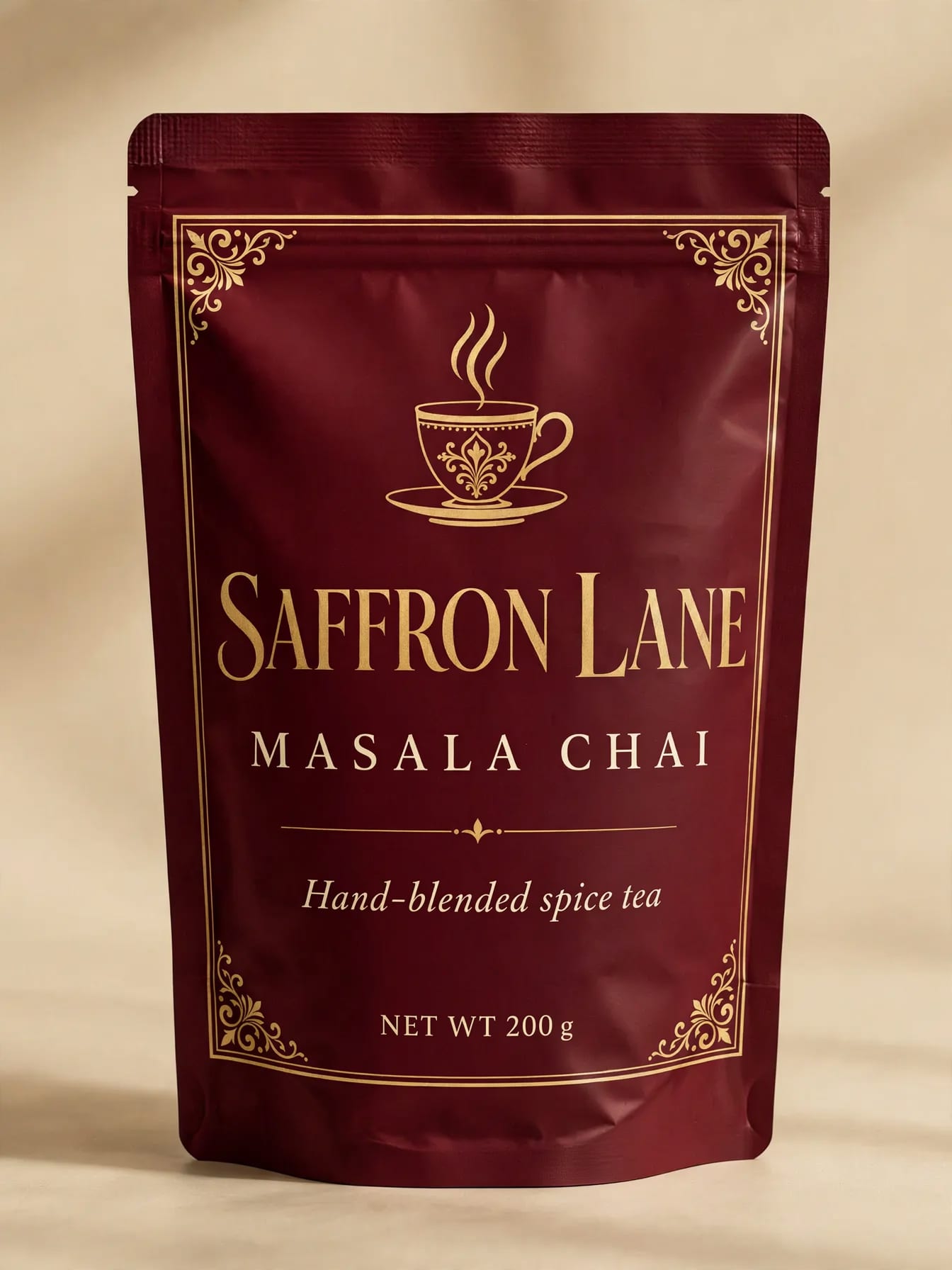 Luxury Chai Tea Packaging Box example 1, output 2