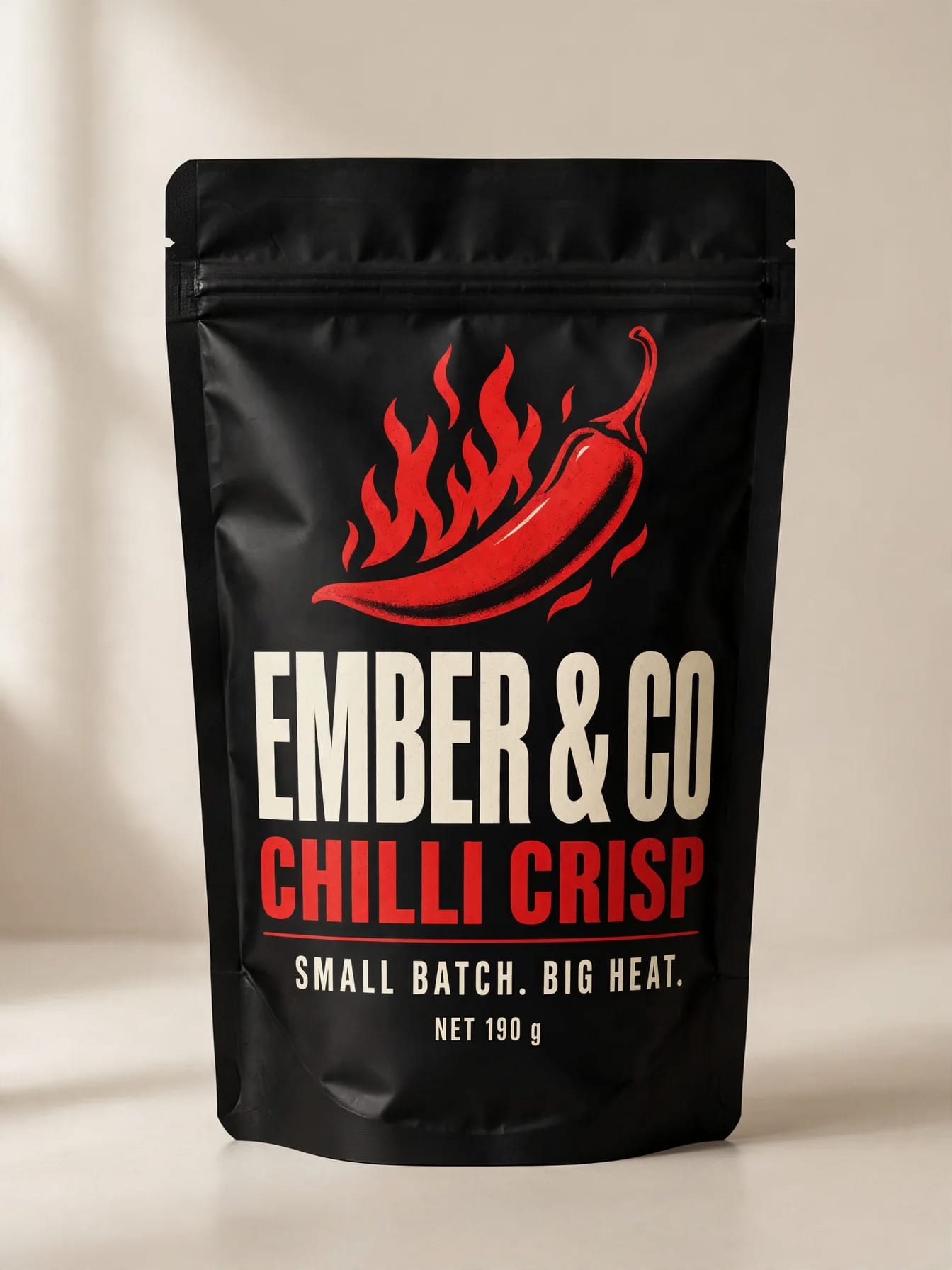 Spicy Chili Crisp Product Box example 2, output 2