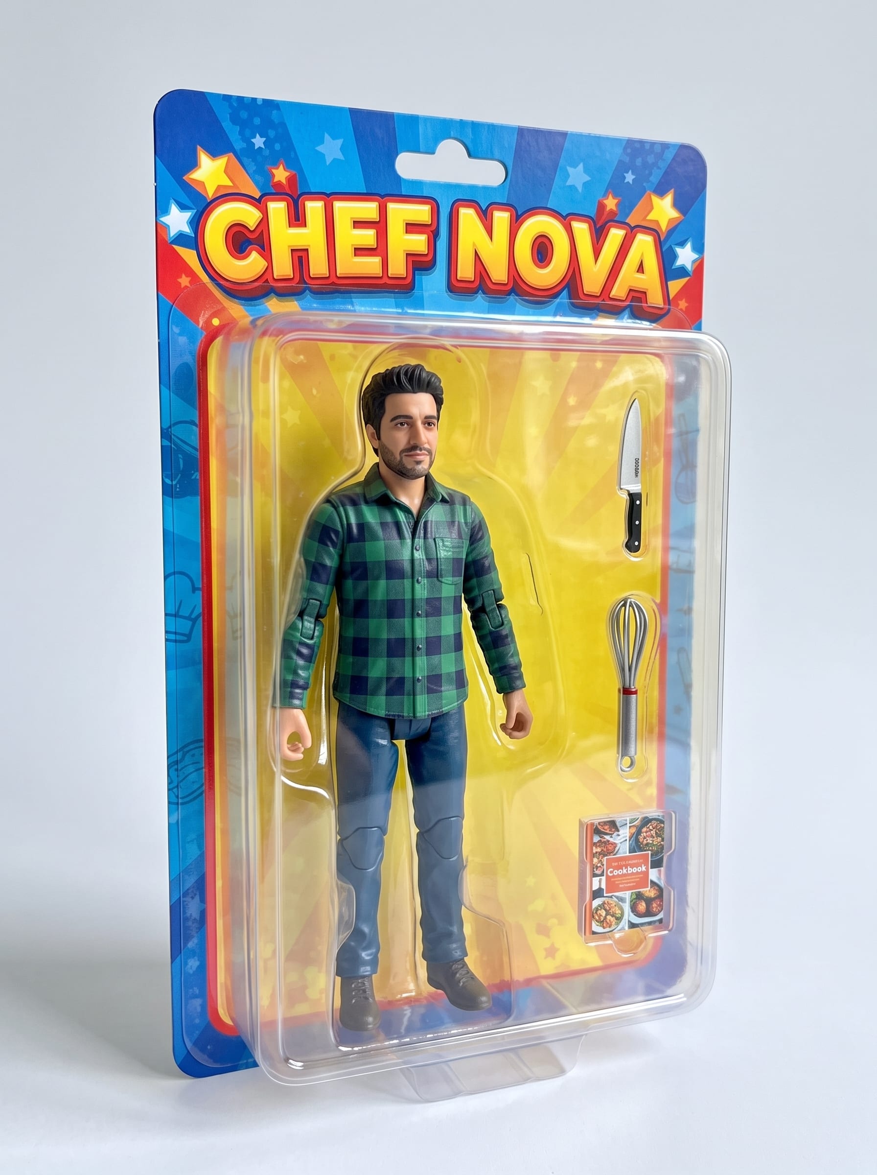 Chef Action Figure in Blister Pack example 3