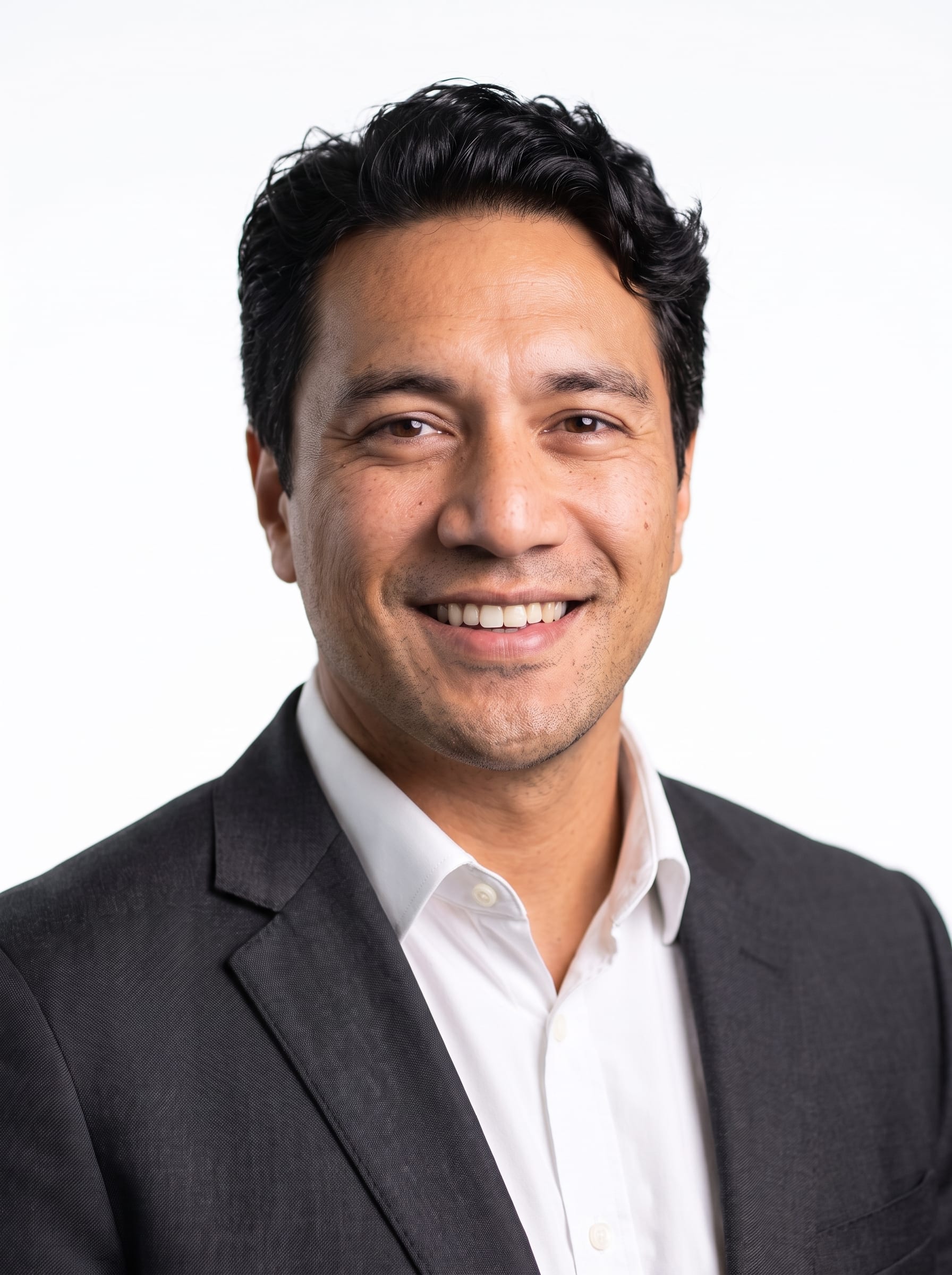 Smiling Businessman Studio Headshot Portrait example 5
