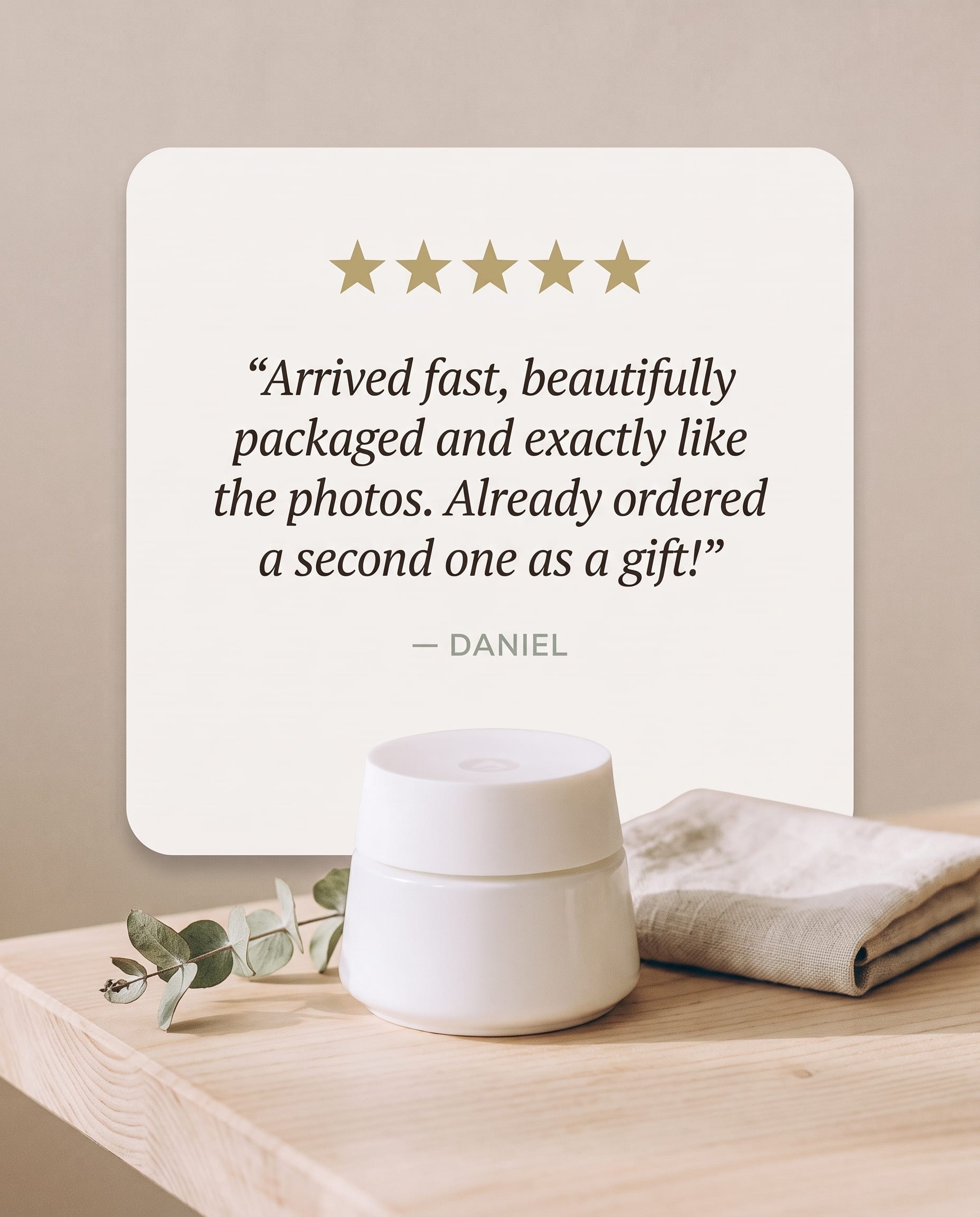 Review Card Creatives example 8