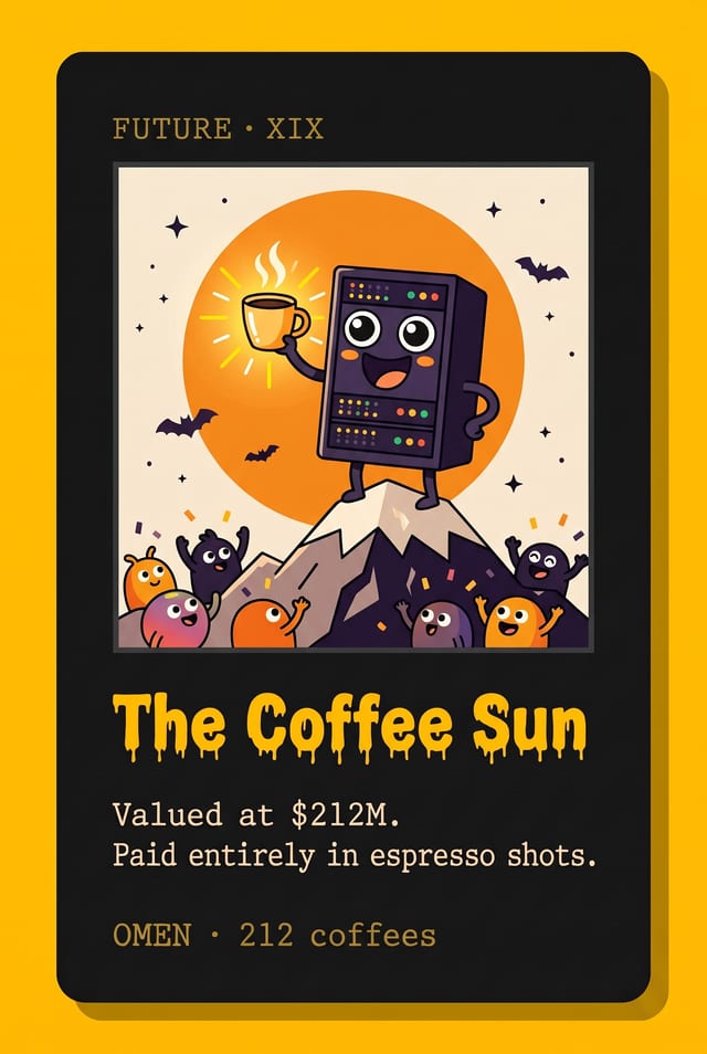 Cursed AI Tarot example 6