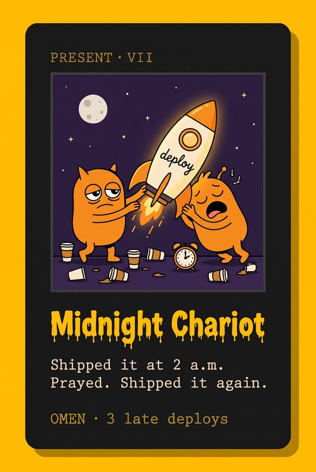 Cursed AI Tarot example 5