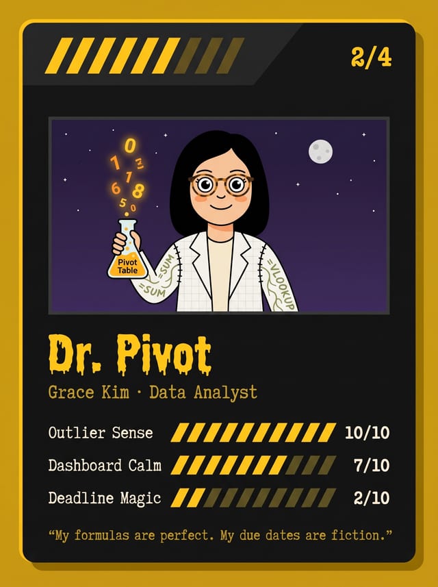 Monster Team Bios example 2