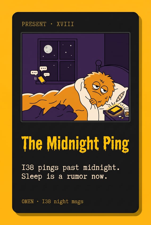 Cursed AI Tarot example 3
