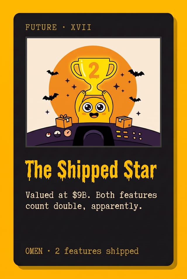 Cursed AI Tarot example 1