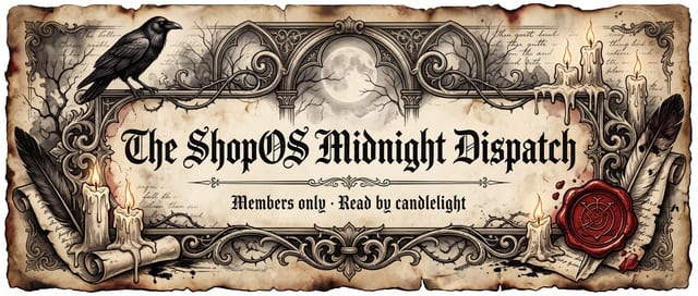Gothic Newsletter example 3