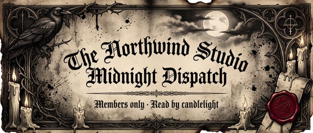 Gothic Newsletter example 2