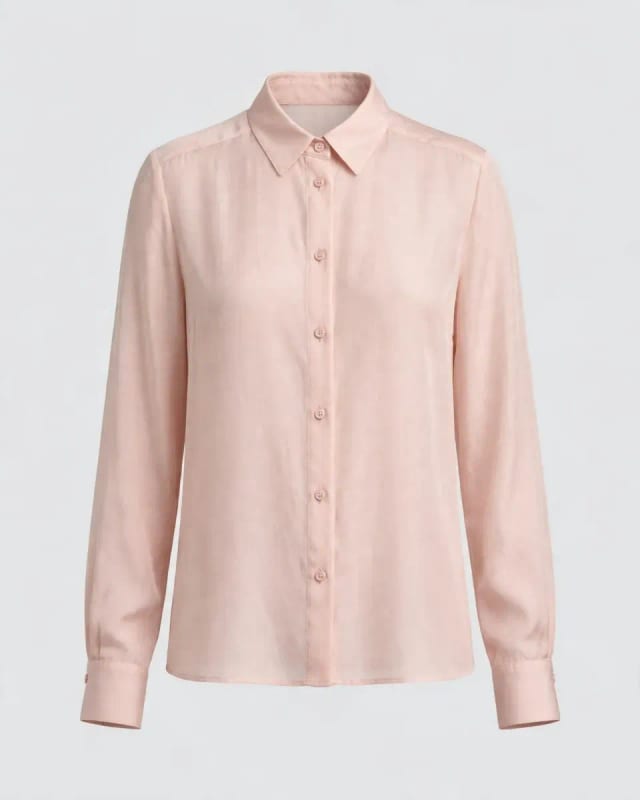 Meta AI illustration: Blush blouse
