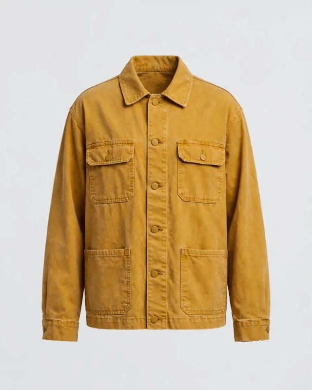 Meta AI illustration: Mustard work jacket