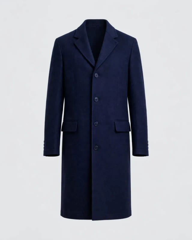 Meta AI illustration: Navy coat