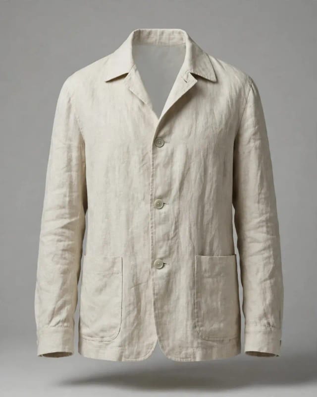 Meta AI illustration: Light textured long-sleeve shirt