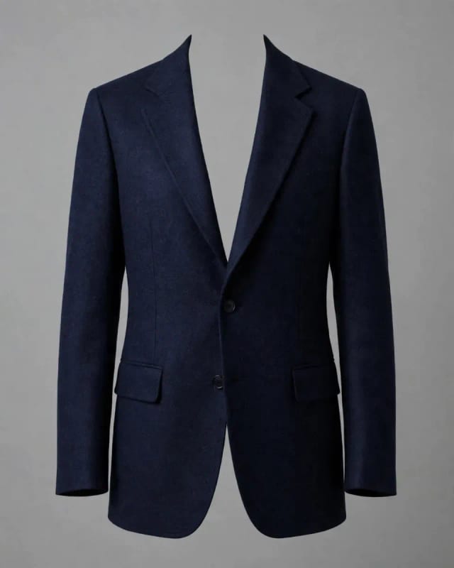 Meta AI illustration: Navy blazer