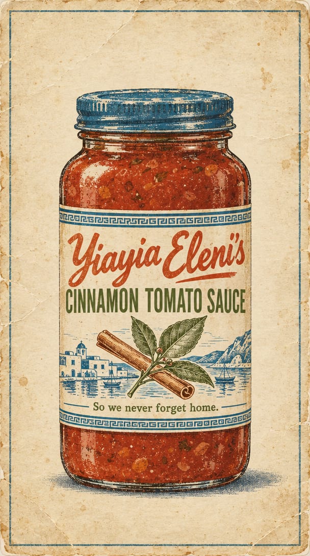 Nonna's Sauce Launch - Poster Ad + Video example 1