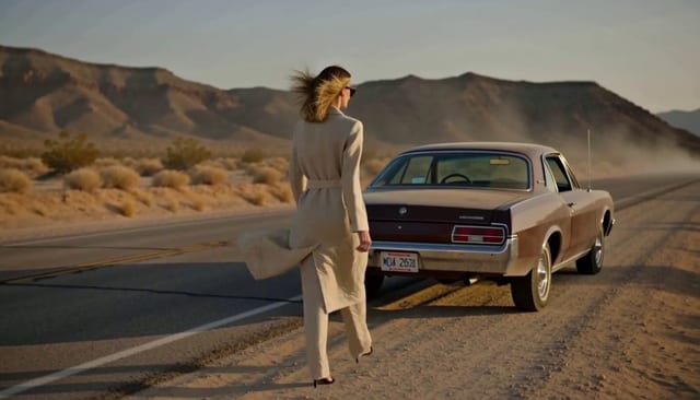 Desert Highway Luxury Fashion Encounter example 16