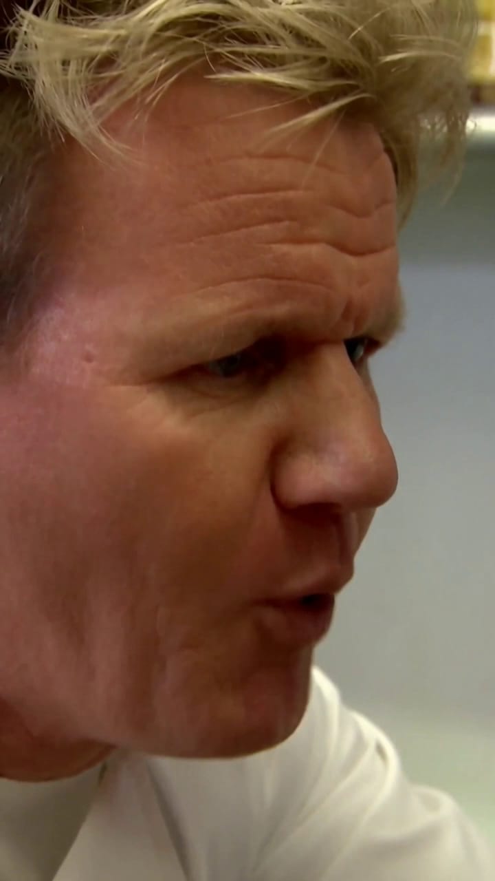 A frame from a Sloosh Multi-Camera Edit run, a talking-to-camera clip re-shot from a new angle